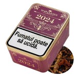Cutie metalica cu 100 grame de tutun aromat pentru pipa editie limitata 2024 W. O. Larsen
